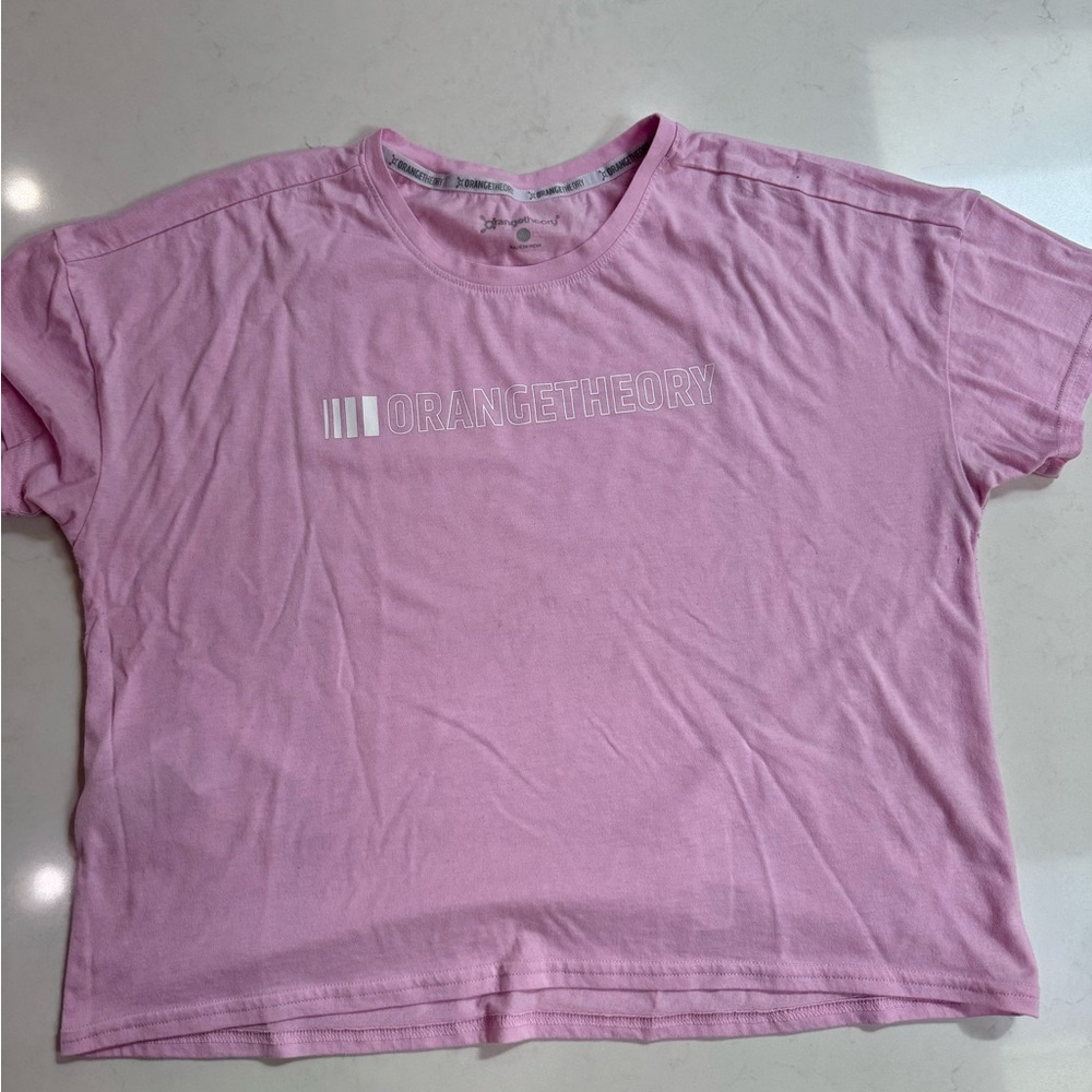 Orangetheory Pink Short Sleeve Size Medium